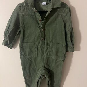 Old Navy Kids Olive Green Romper